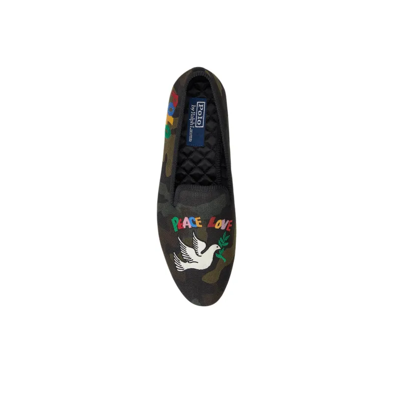 Polo Ralph Lauren Paxton Peace Love Polo Casual Shoes Men's Camouflage-3