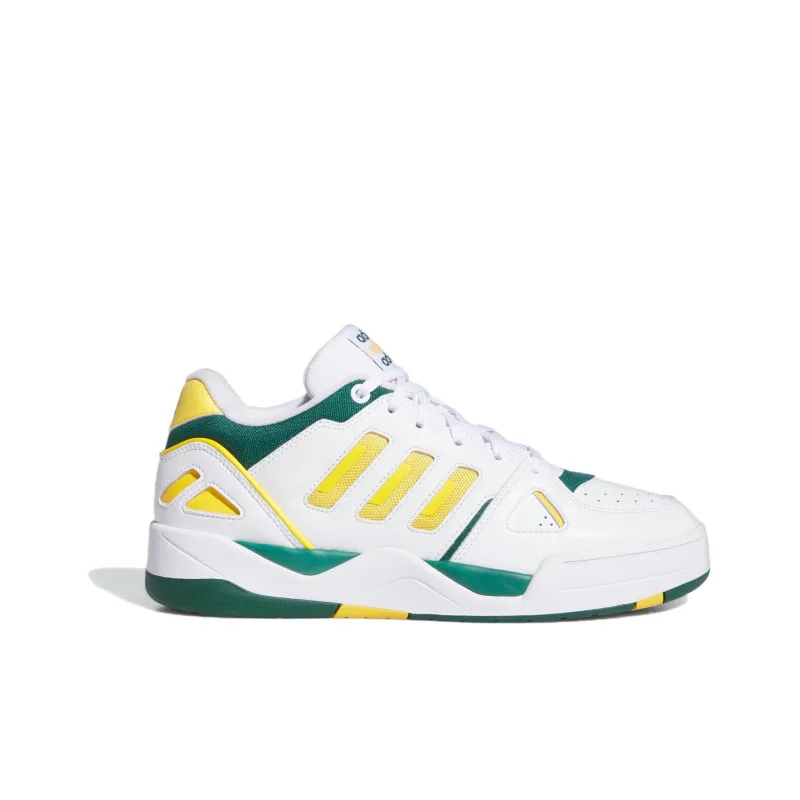 Midcity Adidas Low 'White Collegiate Green Gold'-1