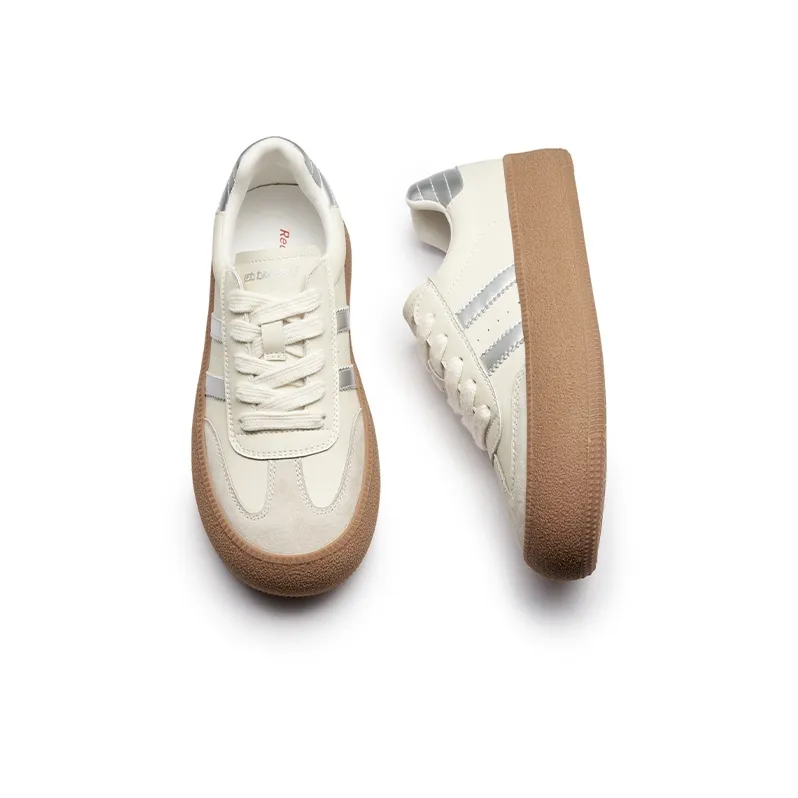 RED DRAGONFLY Height Increasing Wear Resistant Water Resistant Slip Resistant Low Top Skateboard Shoes Women's-2
