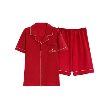 GOSO Pajama Set Men's Red Shades