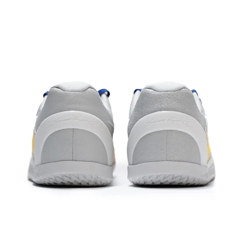 Serious Player Only Player1 Plus WHC Cushioning Anti Slip And Wear Resistant Low Top Basketball Shoes Men's Gray Yellow-3