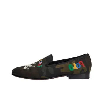 Polo Ralph Lauren Paxton Peace Love Polo Casual Shoes Men's Camouflage