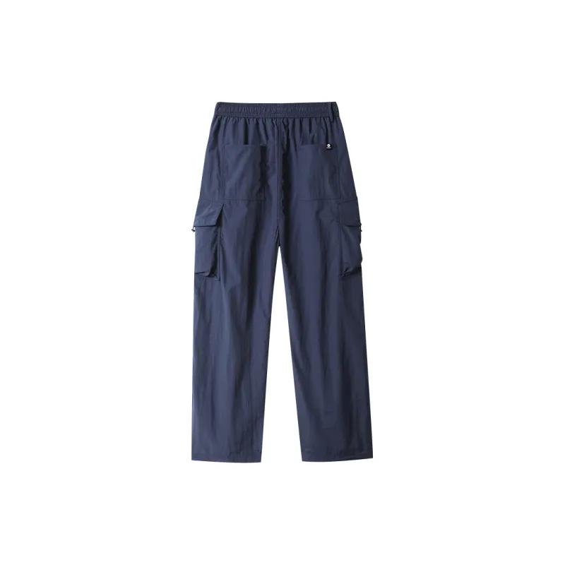Jeep Loose Fit Straight Fit Draped Wide Leg Casual Pants Unisex-8