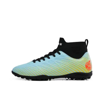D&W TF Rubber Broken Studs Artificial Ground Non-slip Lightweight Soccer Shoes Unisex
