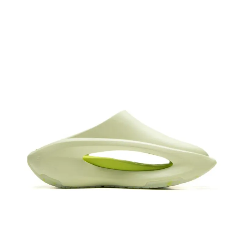 LiNing Yun You Slay Slip Resistant Abrasion Resistant Slide Slippers Unisex Light Fruit Green-1