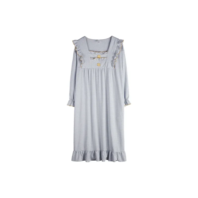 Xuan Liang Nightgown For Spring And Autumn Women's-4