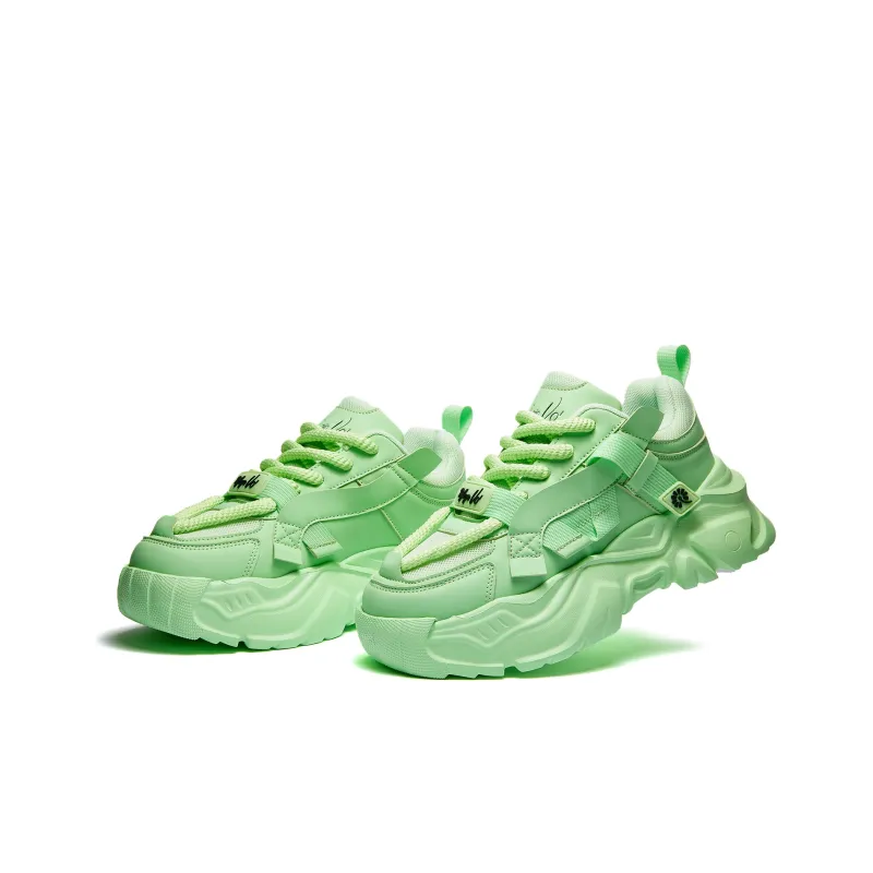 RIFUGIO VO' Wear-Resistant Height Increasing Low-Top Chunky Sneakers Unisex-23