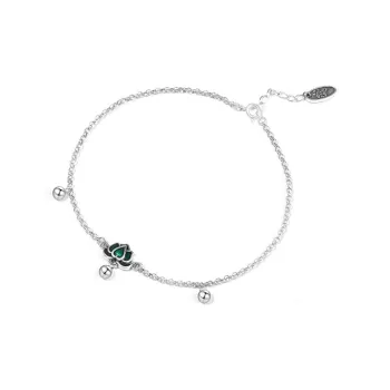 COISE S925 Silver Anklets Women's