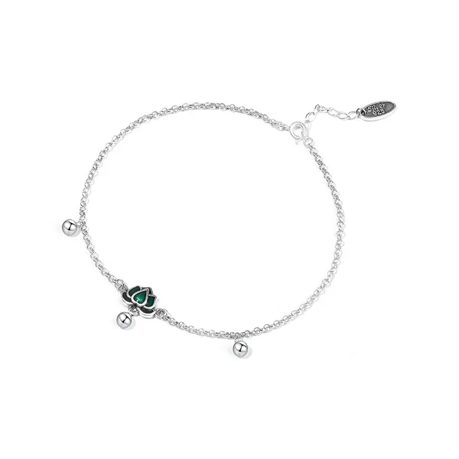 COISE S925 Silver Anklets Women's-0
