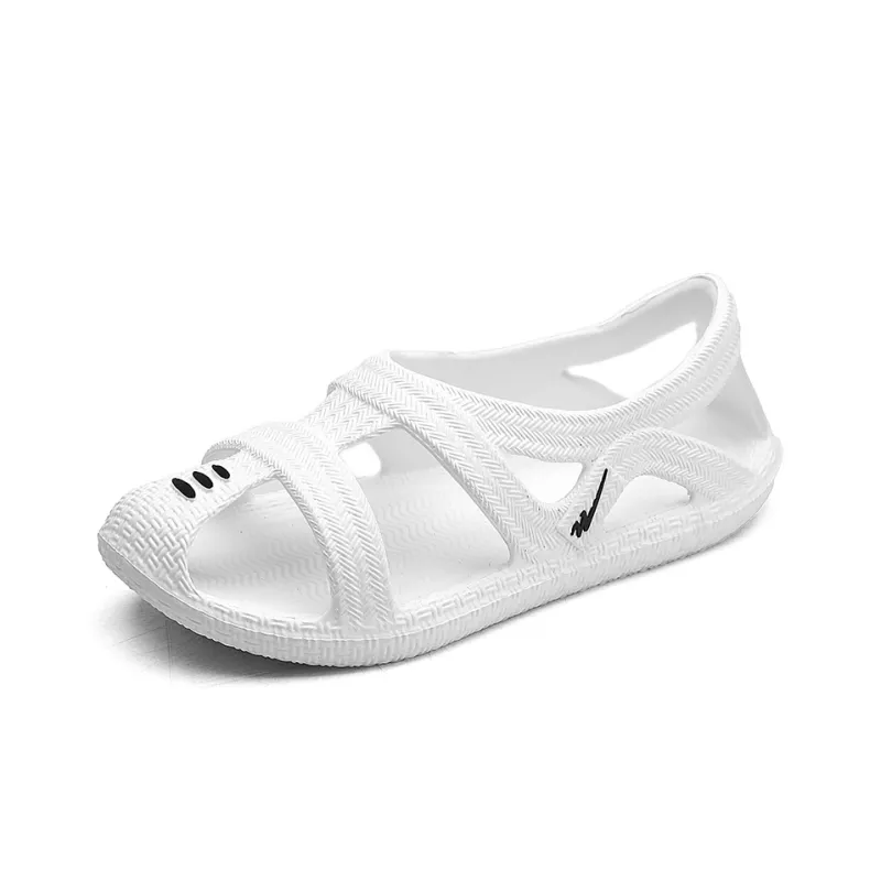 Binary Beach Sandals Men's White-1
