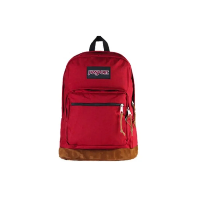 JanSport Polyester Backpack Medium Size Women's Watermelon Red-0