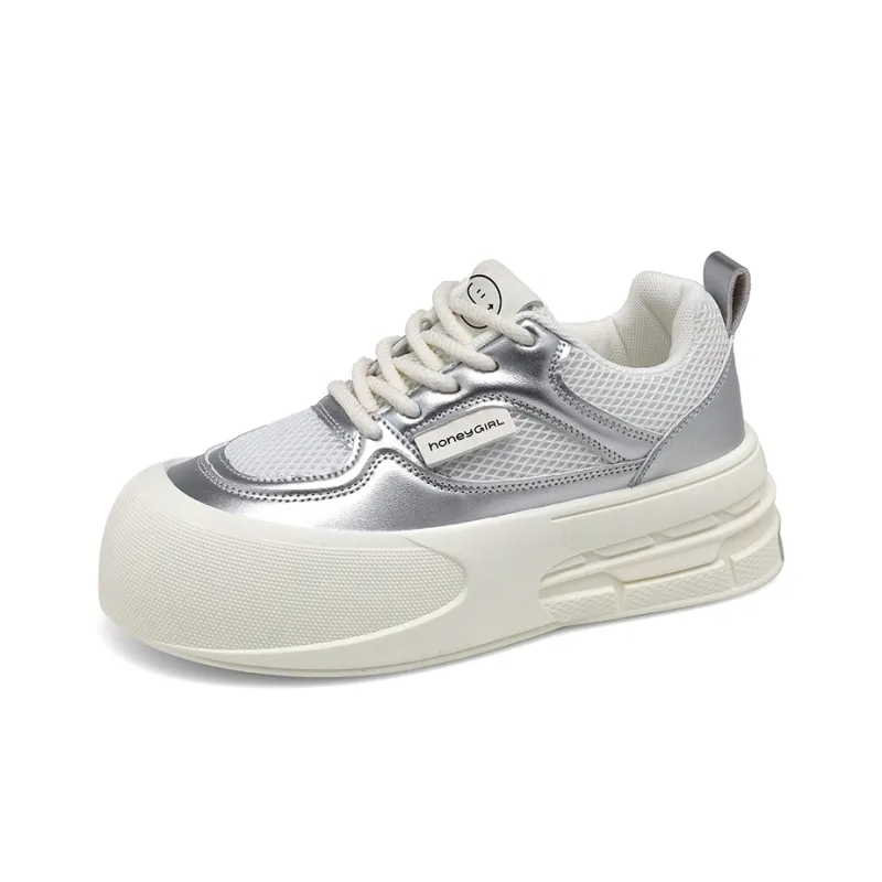 Honey GIRL Durable Breathable Low-Top Skateboard Shoes Women's-4