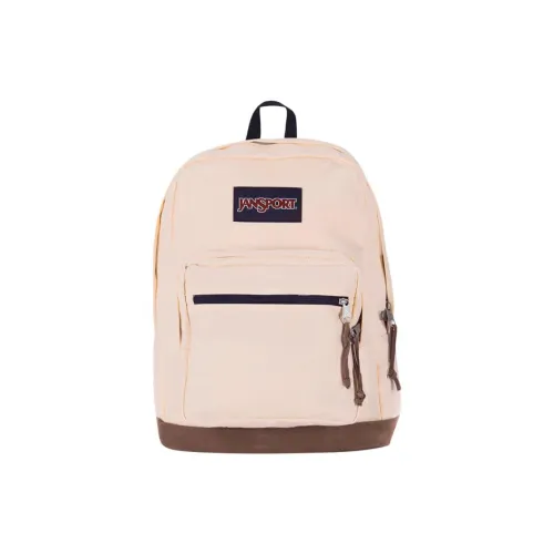 JanSport Polyester Backpack Medium Size Women
s Pink Peach