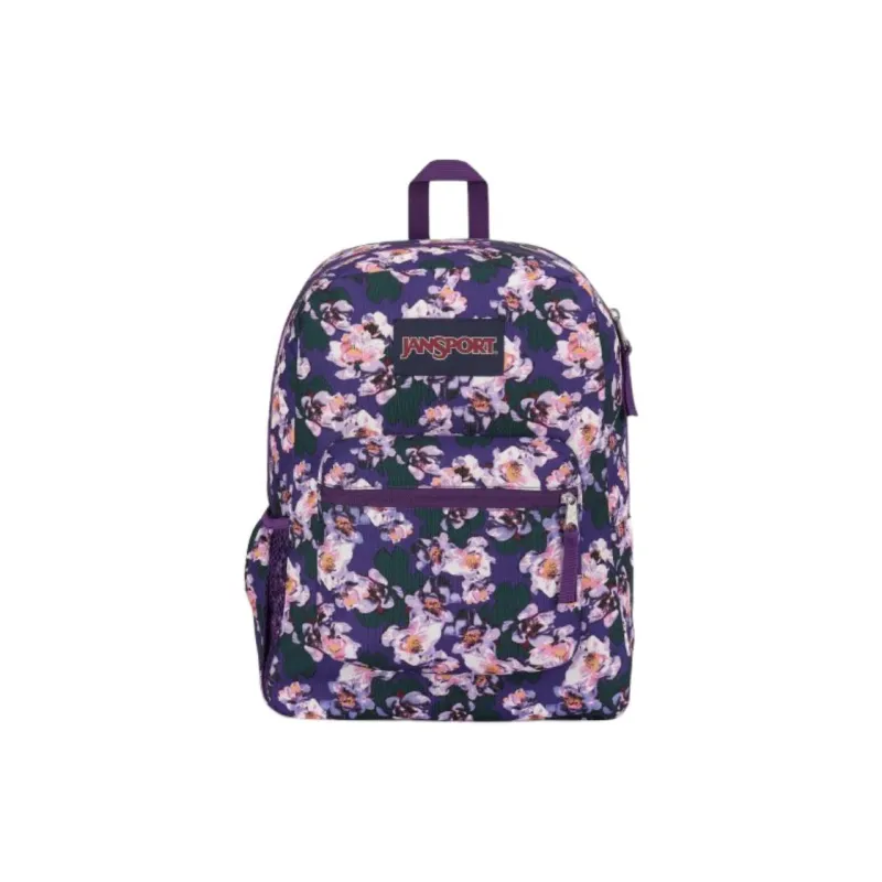 JanSport Polyester Backpack Unisex Dark Purple-0