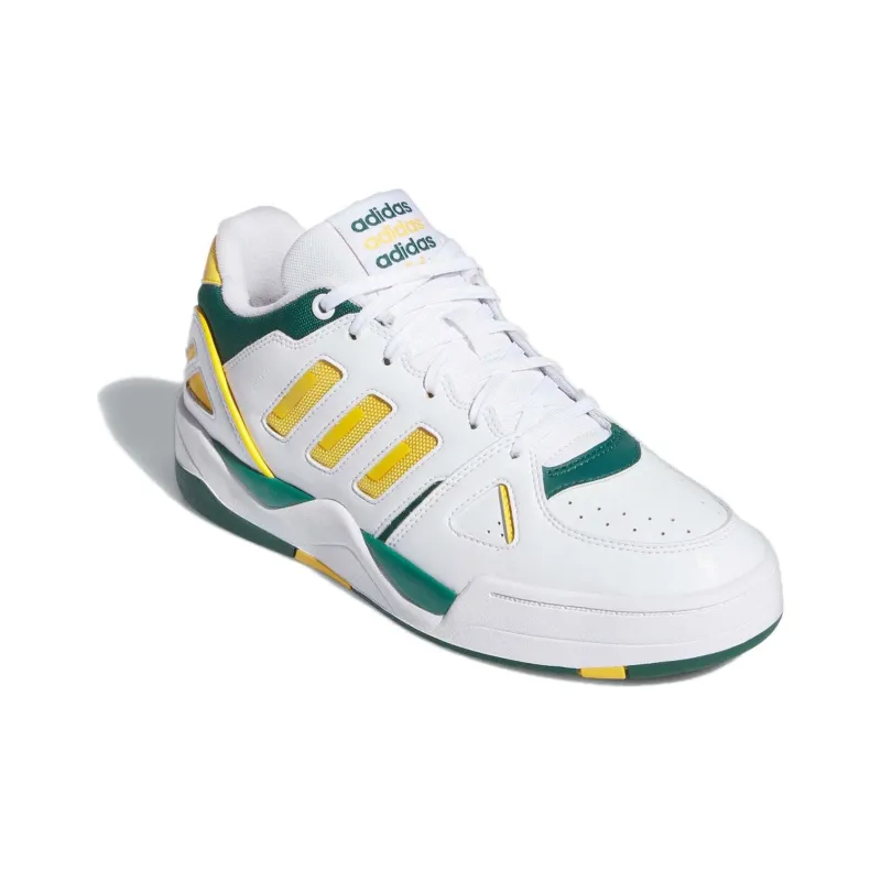 Midcity Adidas Low 'White Collegiate Green Gold'-2