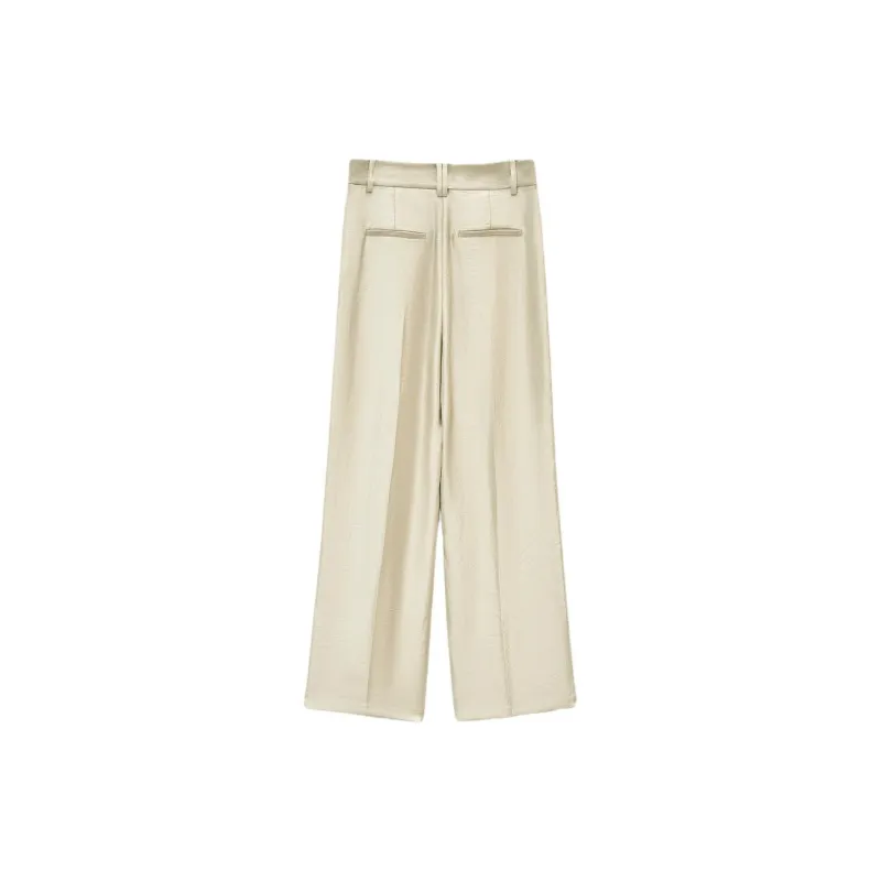 INSUN Suit Trouser Women's Light Gold-1