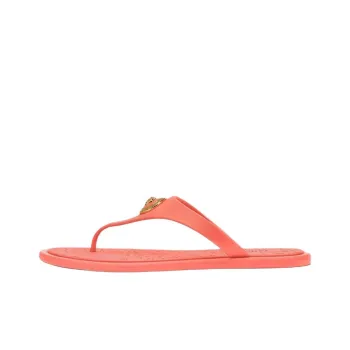 VERSACE Medusa Flip Flops Women's Orange