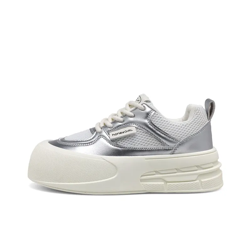 Honey GIRL Durable Breathable Low-Top Skateboard Shoes Women's-0