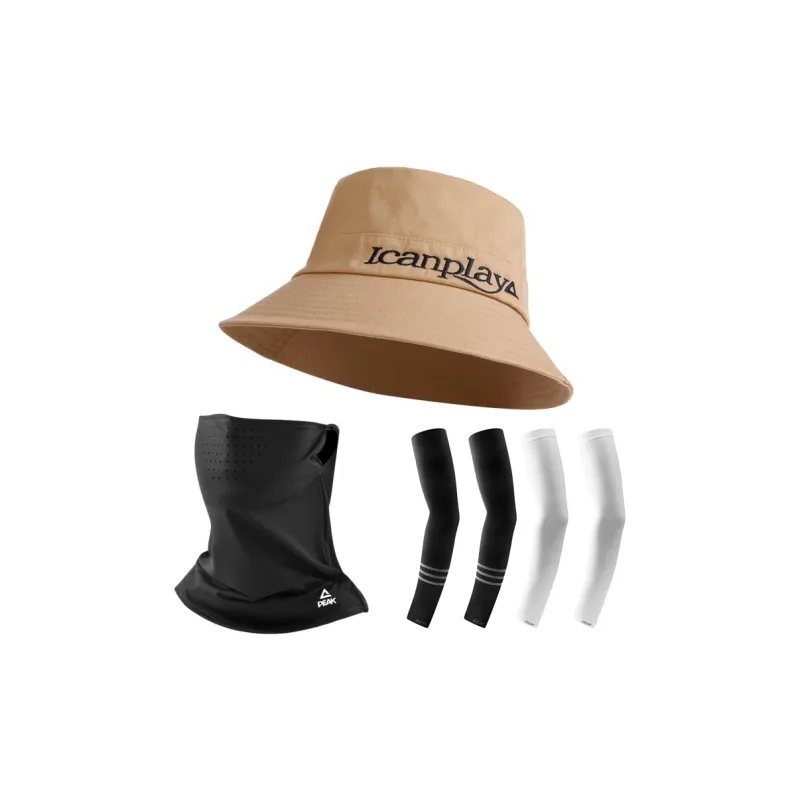 PEAK Cotton Bucket Hats Unisex Camel-4