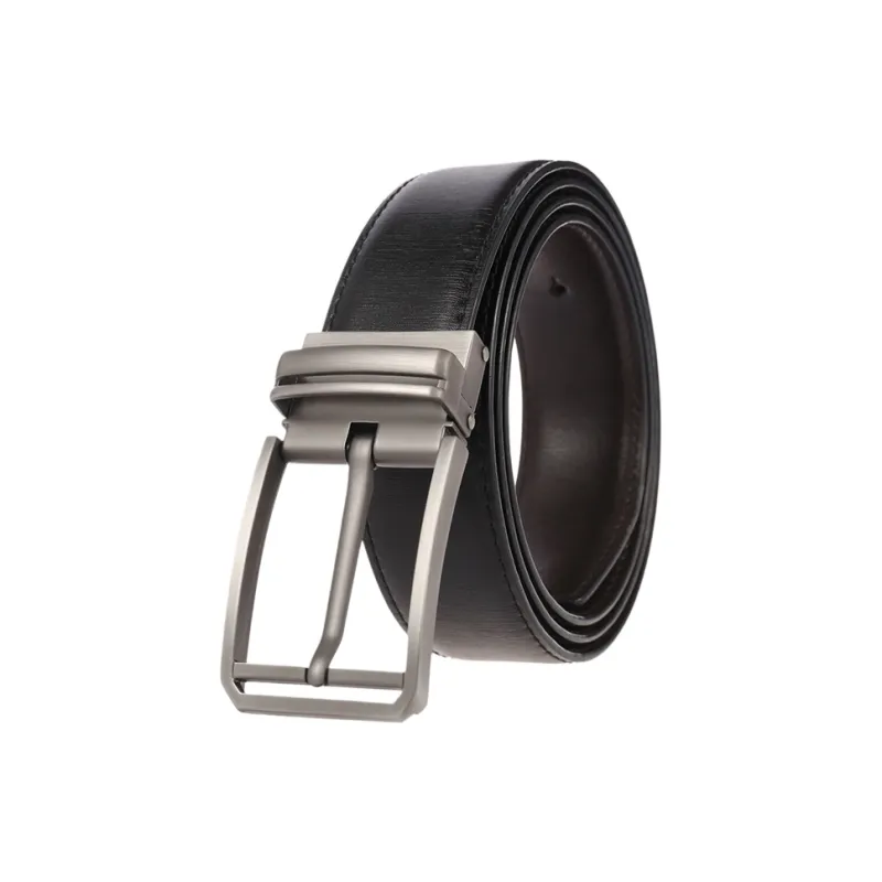 CARTELO Cow Split Leather Belts Men's Width 3.5cm-2