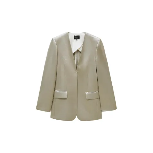 INSUN Business Suits Women's Champagne Gold