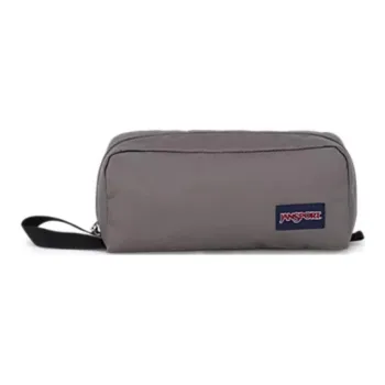 JanSport Polyester Makeup Bag Storage Bag Unisex Graphite Gray
