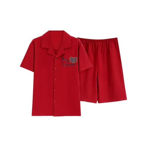 GOSO Pajama Set Men's Red Shades