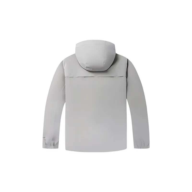Columbia Windbreaker Jacket Men's Gray-1