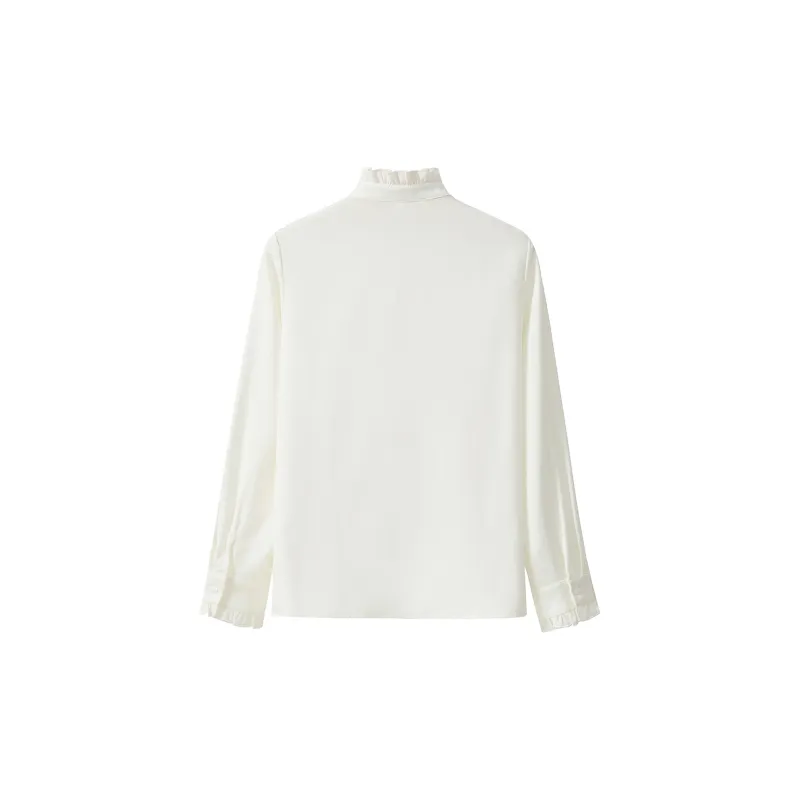Romon Shirts Women's White-1
