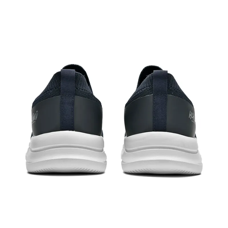 HLA Men's Breathable Comfortable Height Increasing Flyknit Lightweight Slip-on Casual Shoes-10