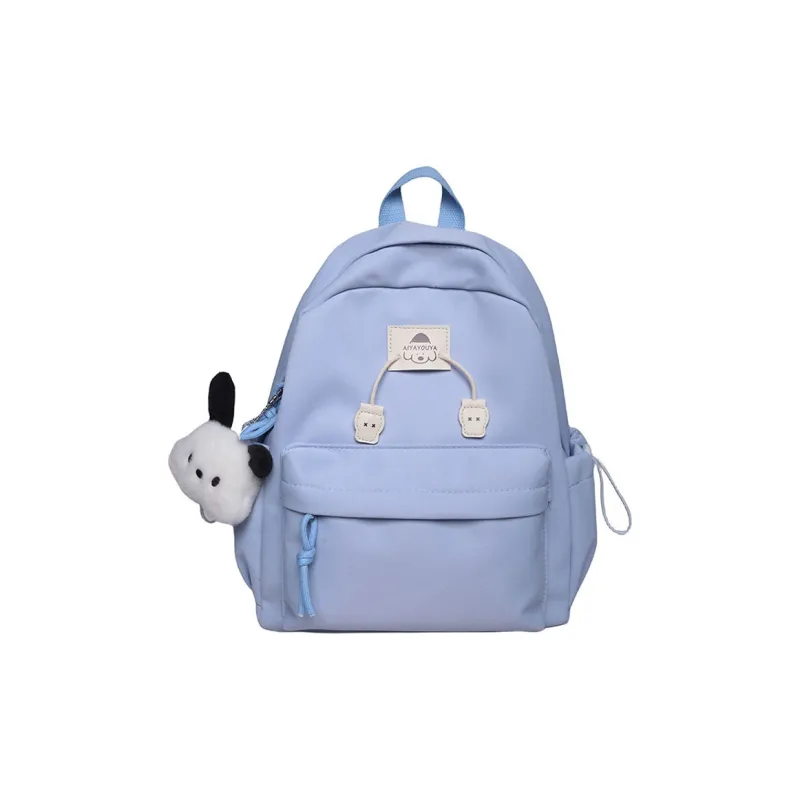 SWIMADE Nylon Backpack Regular Women's White/Black/Yellow/Blue-5