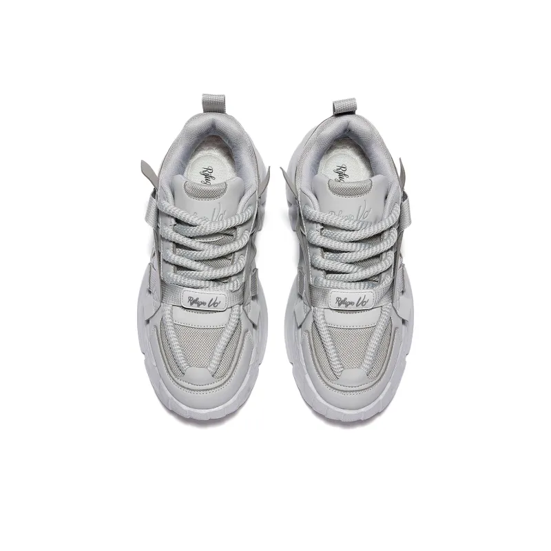 RIFUGIO VO' Wear-Resistant Height Increasing Low-Top Chunky Sneakers Unisex-4