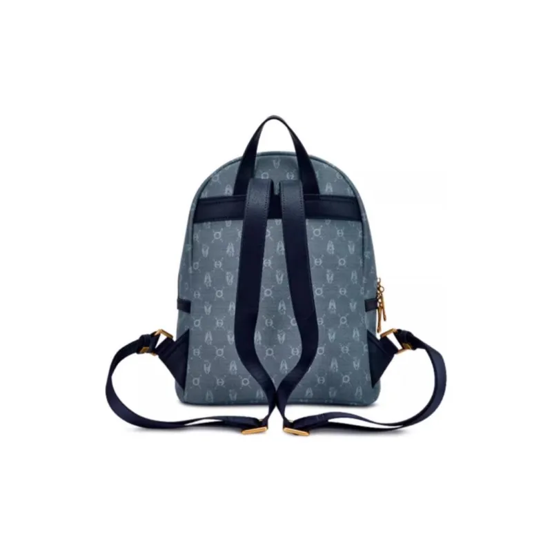 Hush Puppies Synthetic Leather Bonded Split Cow Leather Backpack Large Size Women's Multicolor-11