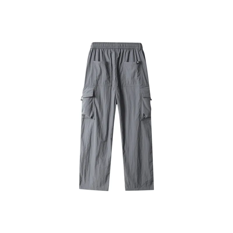 Jeep Loose Fit Straight Fit Draped Wide Leg Casual Pants Unisex-15