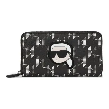 KARL LAGERFELD / Karl Lagerfeld Jeans Ikon Monogram Continental Wallet