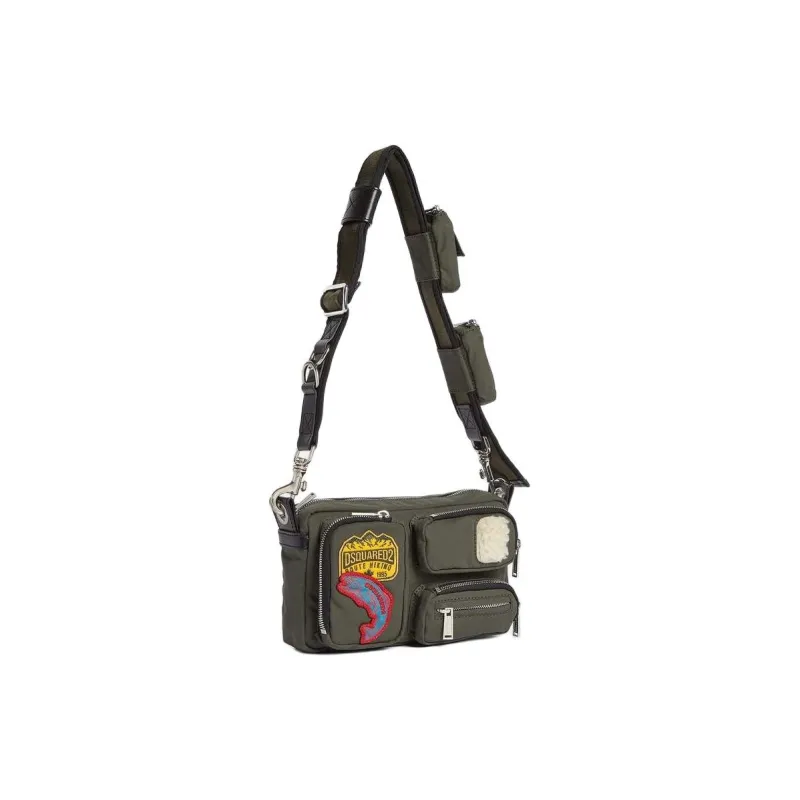DSQUARED 2 Canadian-patch Messenger Bag-1