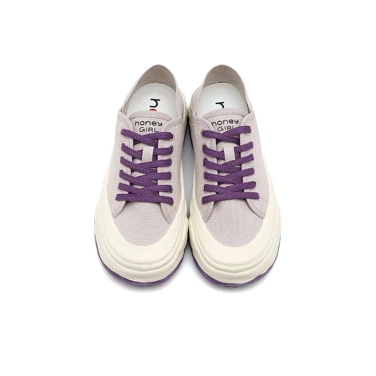 Honey GIRL Anti Slip Wear Resistant Low Top Canvas Shoes Women's-11