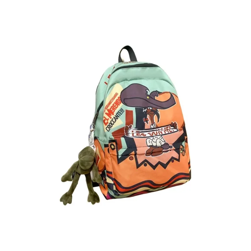 TINYAT Oxford Backpack Regular Unisex Multicolor-7