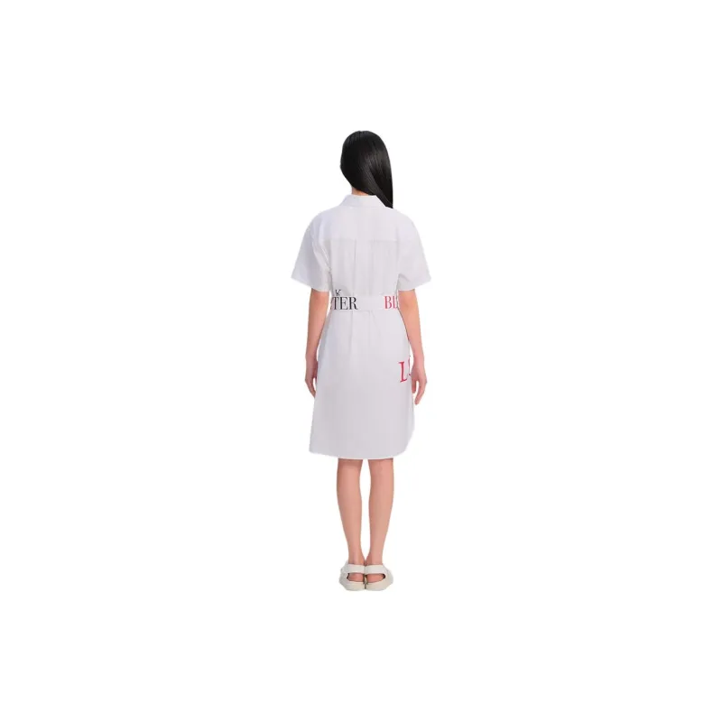 Blood Glitter Short-Sleeved Dresses Women's-0