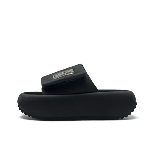 CHERRY&KALIKA Slide Slippers Women's Black