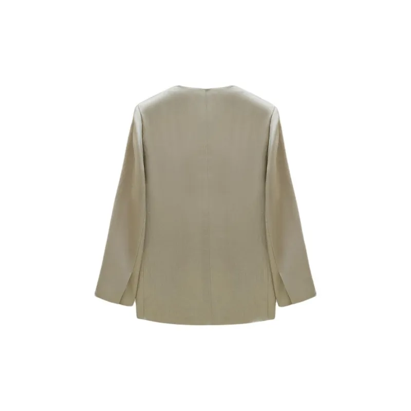 INSUN Business Suit Women's Champagne Gold-1