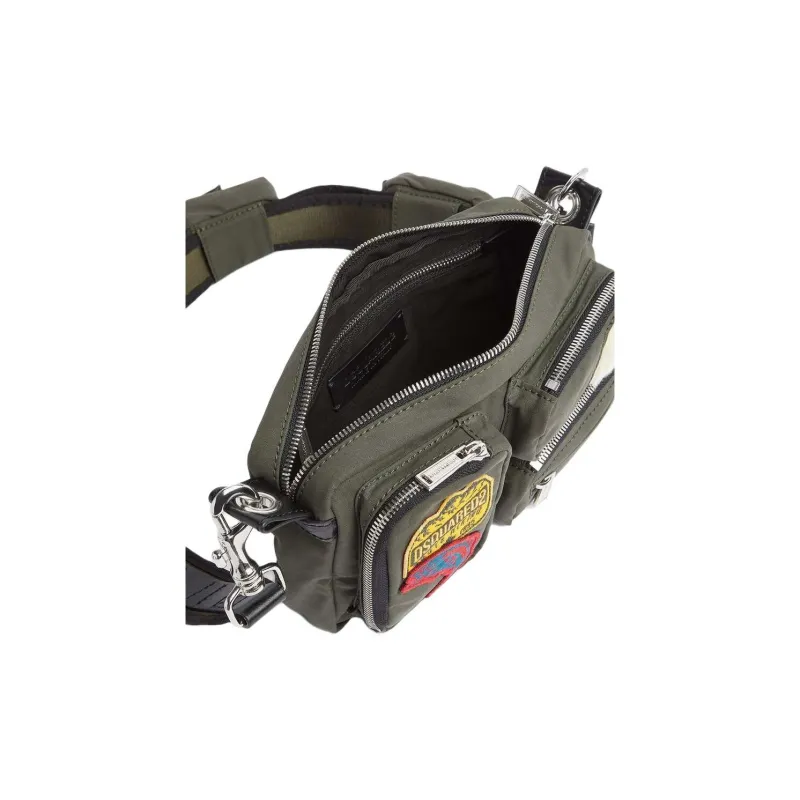 DSQUARED 2 Canadian-patch Messenger Bag-4