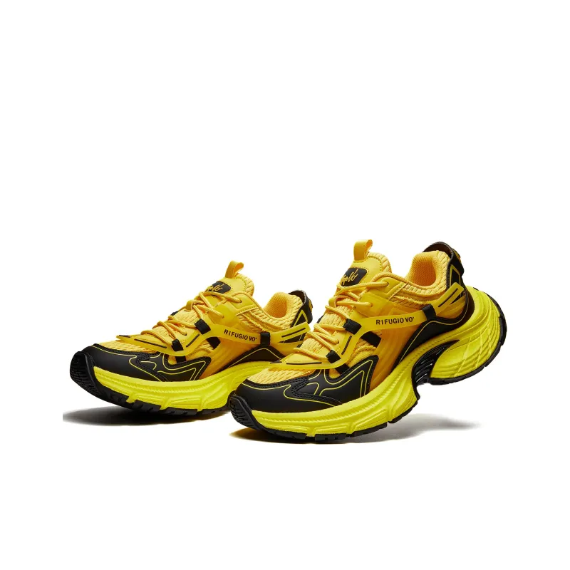 RIFUGIO VO' Abrasion Resistant Height Increasing Low Top Chunky Sneakers Unisex-9