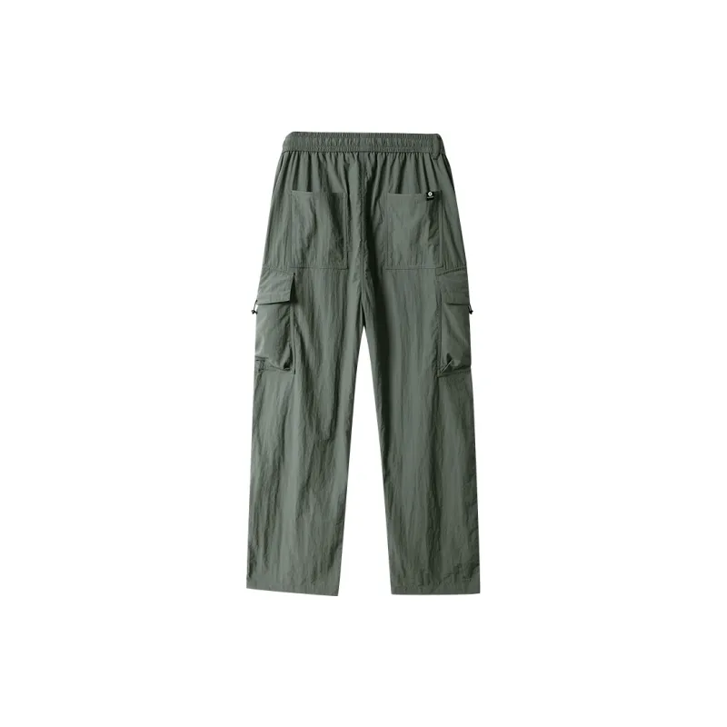 Jeep Loose Fit Straight Fit Draped Wide Leg Casual Pants Unisex-22