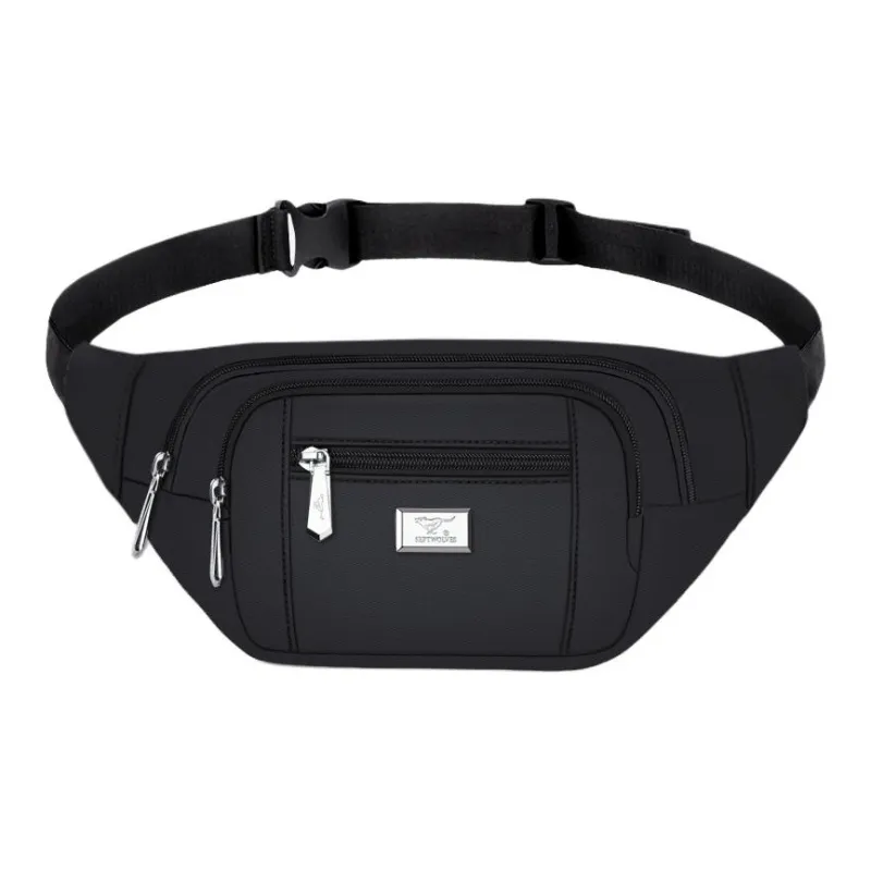 SEPTWOLVES Oxford Crossbody Bag Sling Bags Men's Black-0
