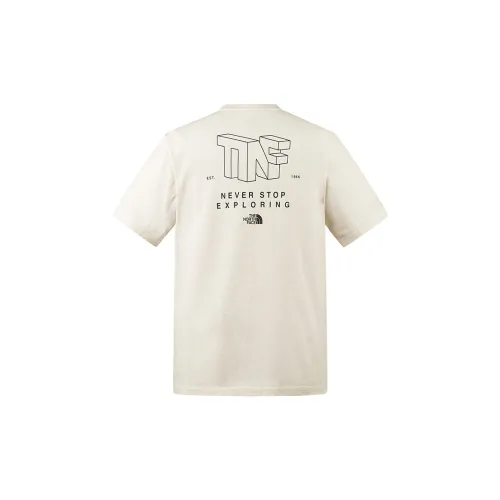 THE NORTH FACE T-Shirts Unisex Off White