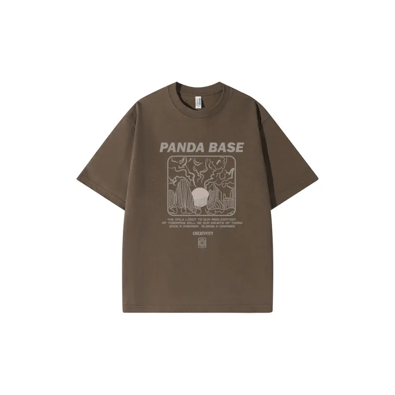 PANDA BASE T Shirts Unisex-8