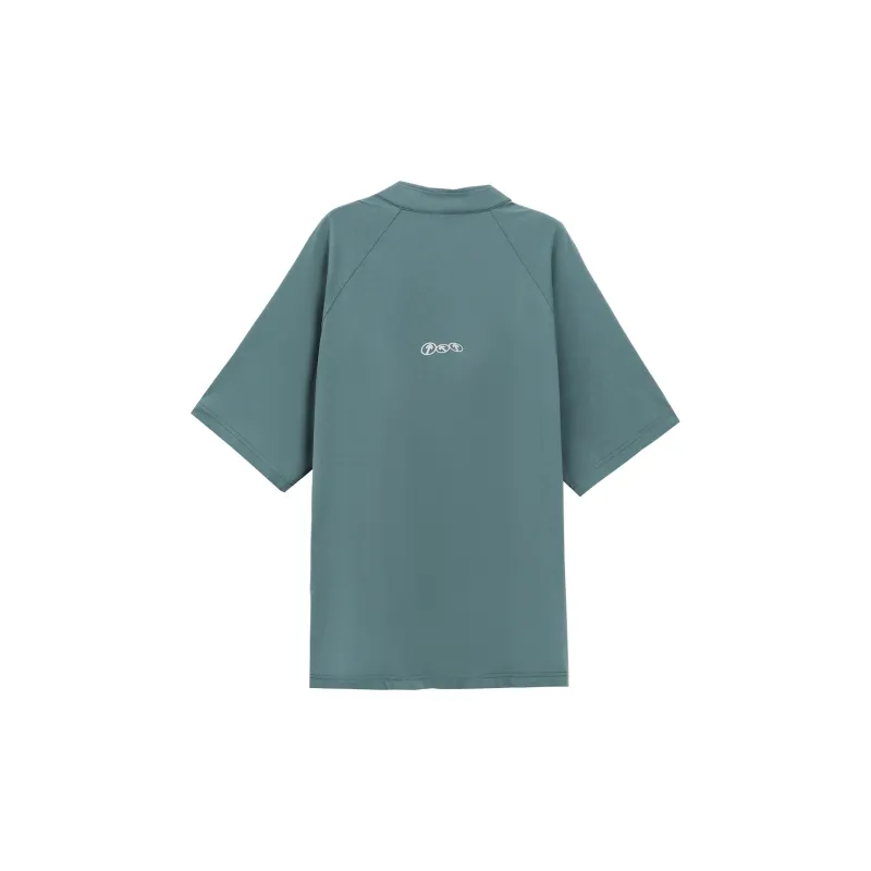 TURN SIGNAL T Shirt Women's Gray Blue-1