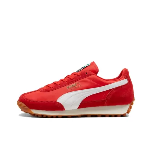 PUMA Easy Rider Casual Shoes Unisex Low-Top Red/White