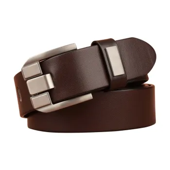 Youyoulan Trendy Versatile Casual Minimalist Style With Jeans Button Fly Vintage Students Campus Wear Pants Belt Men's